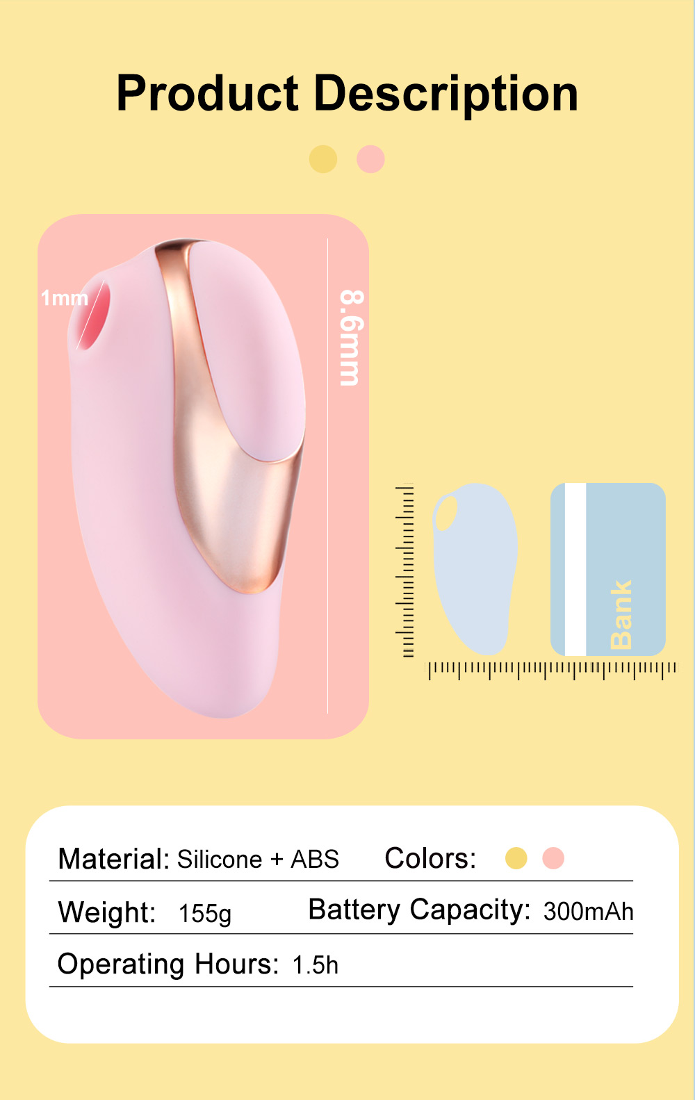 UNIMAT Mango Hút Nữ Rung Từ Tính Nhỏ Giọt Siêu Mạnh