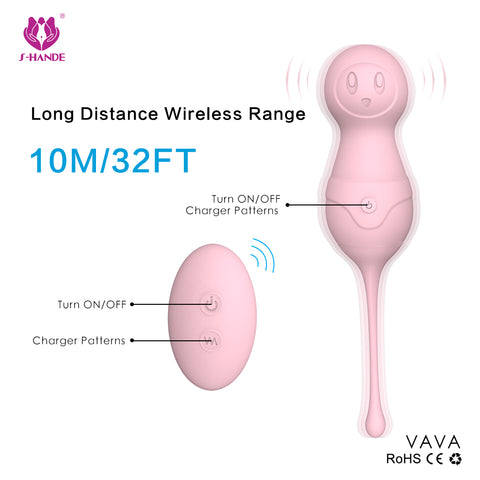 Trứng Rung VAVA S068 G-spot Điều Khiển Cực Phê