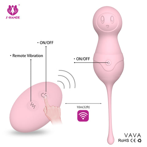 Trứng Rung VAVA S068 G-spot Điều Khiển Cực Phê