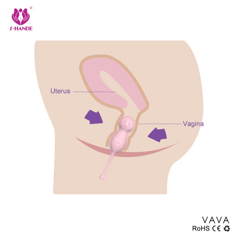 Trứng Rung VAVA S068 G-spot Điều Khiển Cực Phê
