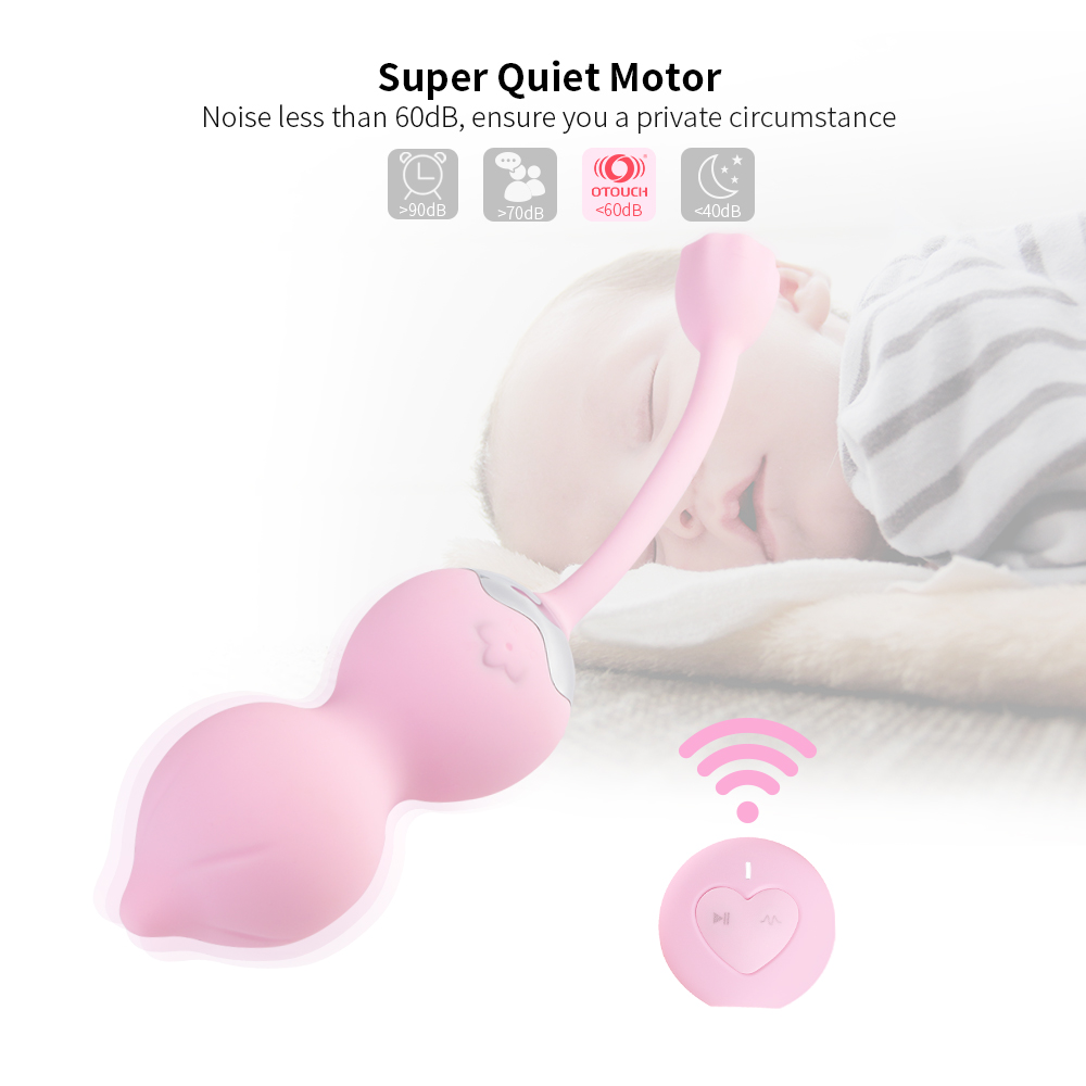 OTOUCH Lotus Bóng Kegel Rung 7 Chế Độ Không Dây