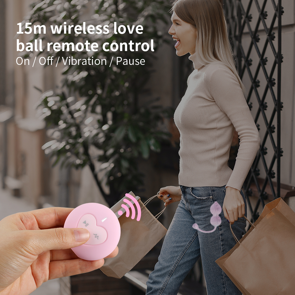 OTOUCH Lotus Bóng Kegel Rung 7 Chế Độ Không Dây