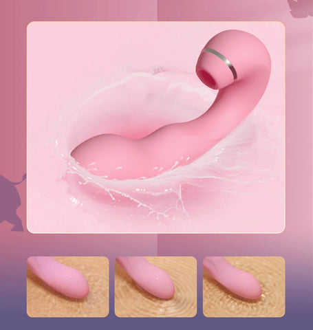 KIDIMI Rhinoceros 2 Hút Mút Clit Siêu Thực Đỉnh