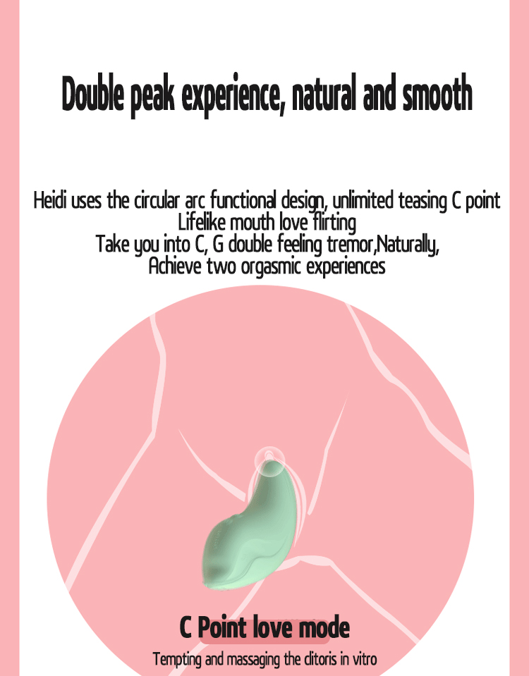 KISSTOY HeiDi Egg Rung Cao Tần Nữ Đa Tốc Cao Trào