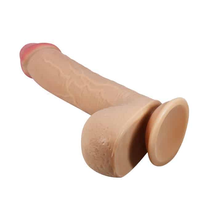 Baile Sliding Skin Dildo Da Trượt 23.4cm Thực Tế Siêu Mềm
