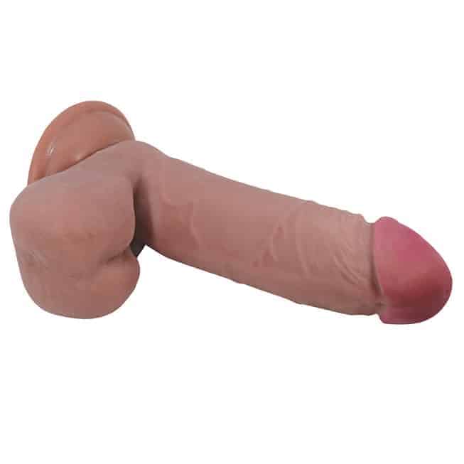 Baile Sliding Skin Dildo 20cm Da Trượt Thực