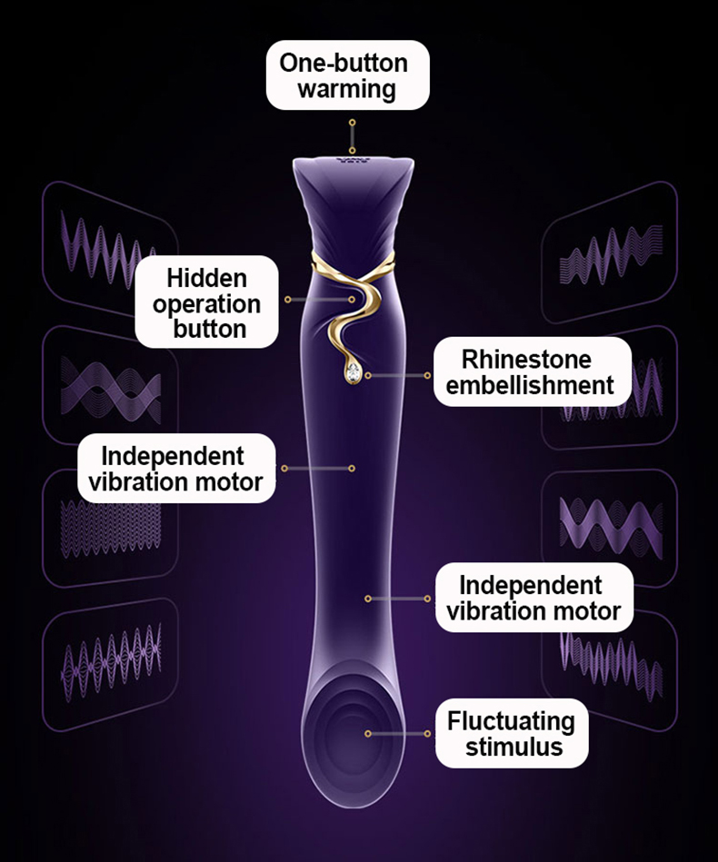 ZALO Queen G-Spot Hút Rung Nữ Hoàng Thăng Hoa Điên Cuồng