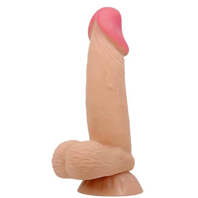 Baile Sliding Skin Dildo 19.4cm Da Trượt Thật