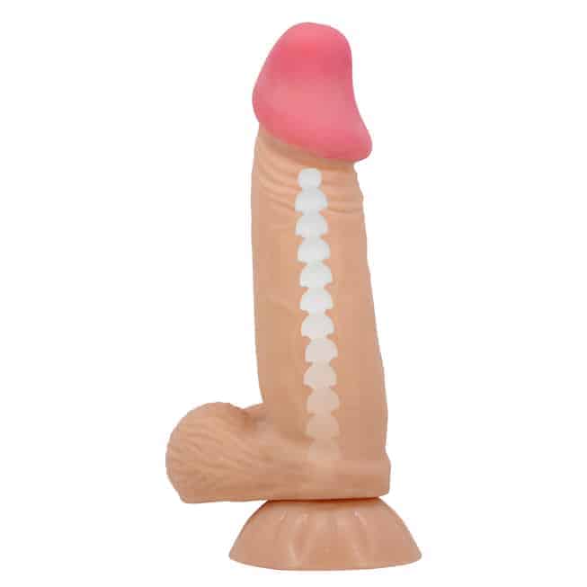 Baile Sliding Skin Dildo 19.4cm Da Trượt Thật