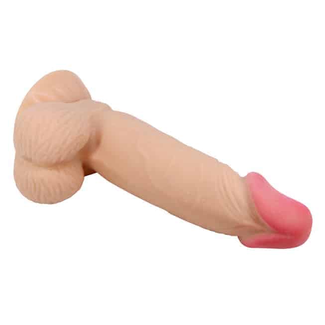 Baile Sliding Skin Dildo 19.4cm Da Trượt Thật