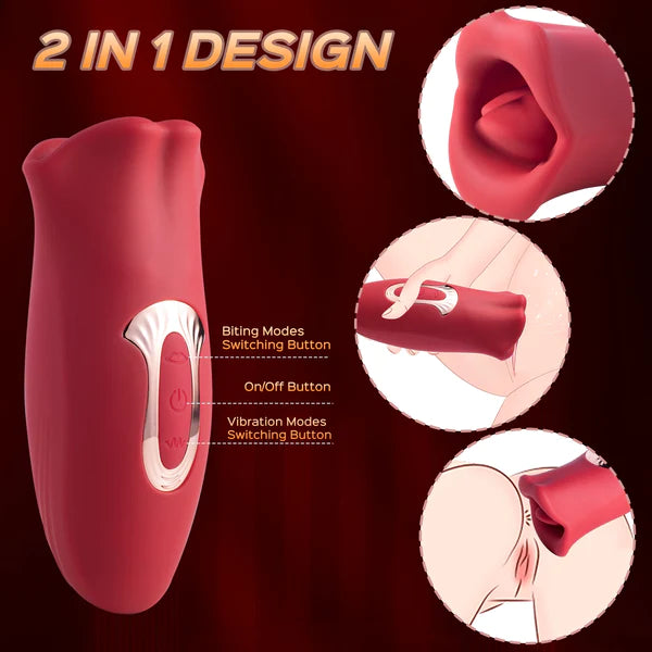 Mizzzee Flame Lips Cắn Mút Âm Hạch Rung Mạnh Thú Vị