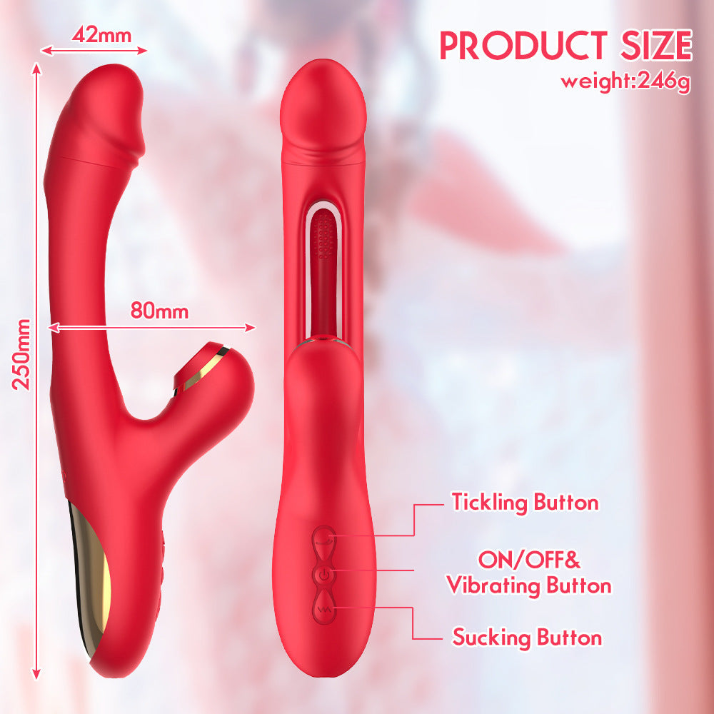 Skylar Hút Clit G-spot Rung 3in1 Đỉnh Cao