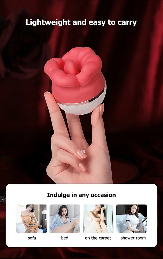 Lưỡi Big Mouth Hút Rung Oral Chân Thực Đỉnh Khủng