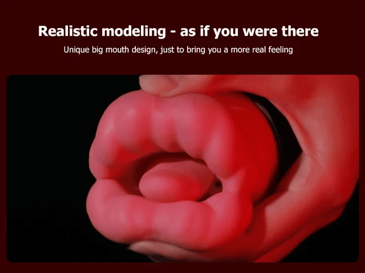 Lưỡi Big Mouth Hút Rung Oral Chân Thực Đỉnh Khủng