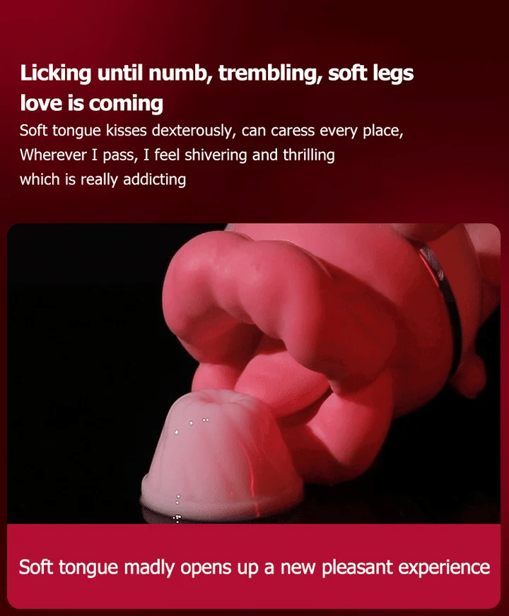 Lưỡi Big Mouth Hút Rung Oral Chân Thực Đỉnh Khủng