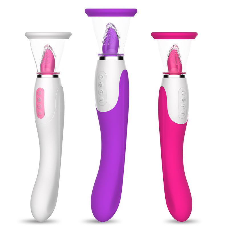 Wistone 3in1 Hút Liếm Rung Cực Khoái G Âm Đạo