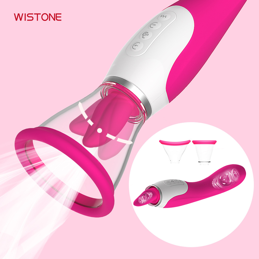 Wistone 3in1 Hút Liếm Rung G Âm Đạo Cực Khoái