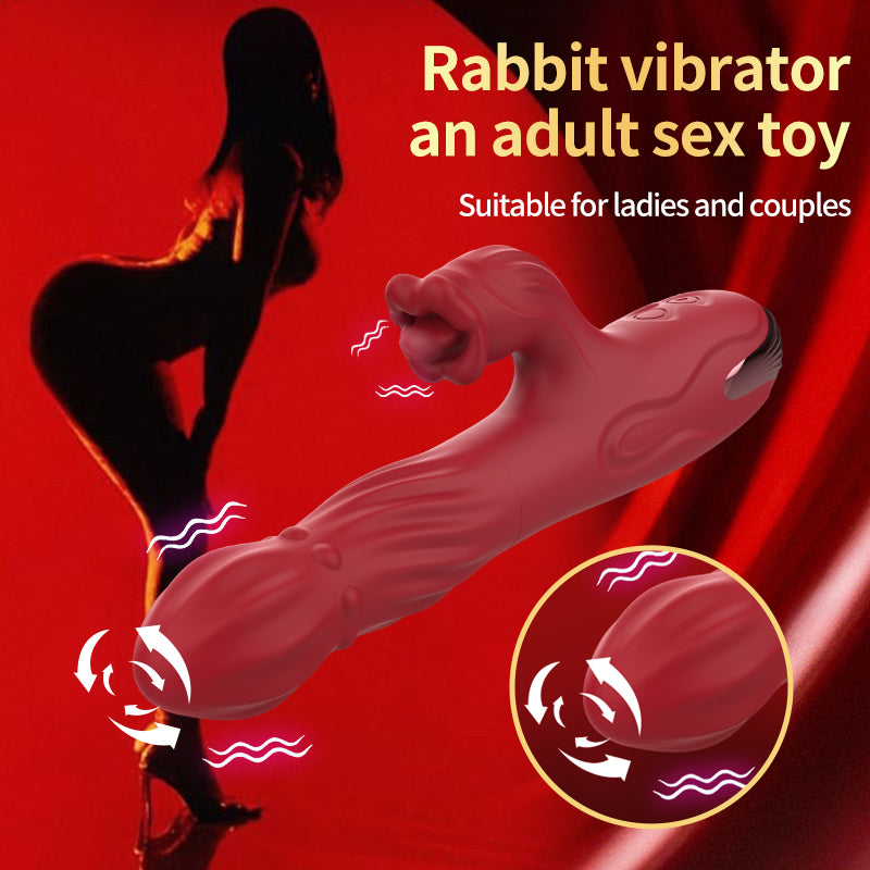 Fantasy G-Spot Wand Mút Liếm Rung Đẩy Nữ Tự Sướng 