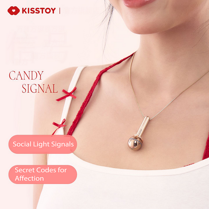 Kisstoy Candy Signal Dây Chuyền Rung App