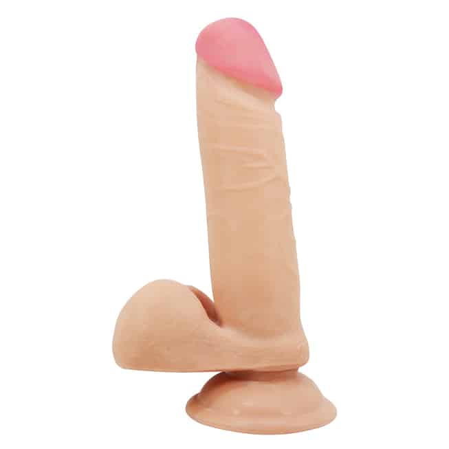 Baile Sliding Skin Dildo 20.5cm Di Động Thật