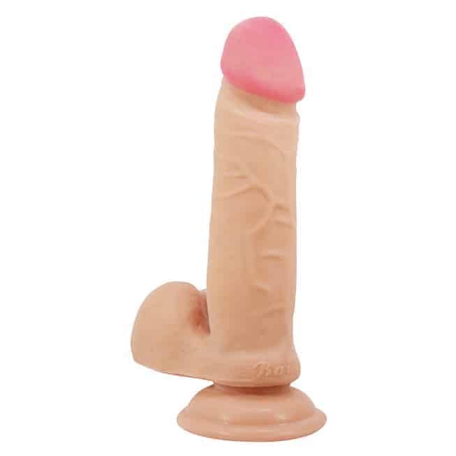 Baile Sliding Skin Dildo 20.5cm Di Động Thật