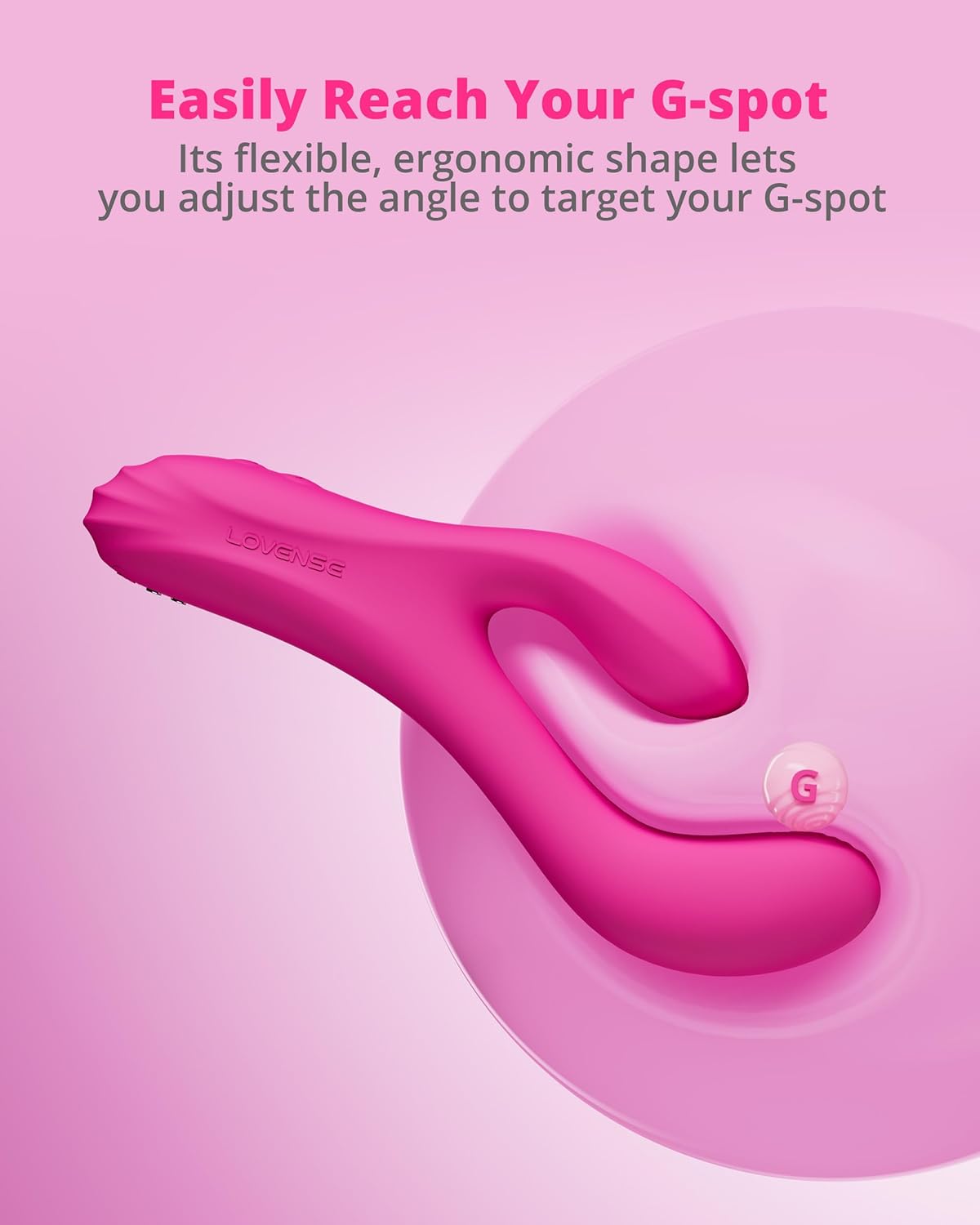 Lovense Osci 3 Rabbit Nóng Remote Thumping G-Spot Đỉnh Cao