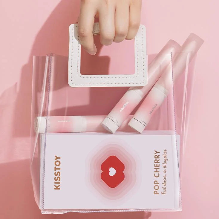 Kisstoy Cherry Lipstick Rung 7Mode Sưởi Xinh Đỉnh