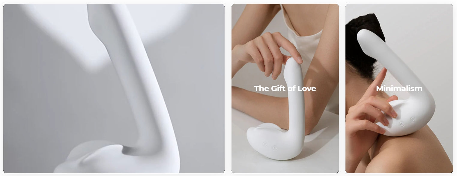 Vibrator Siiho Swan Sưởi Ấm G-spot Khoái Lạc Tột Độ