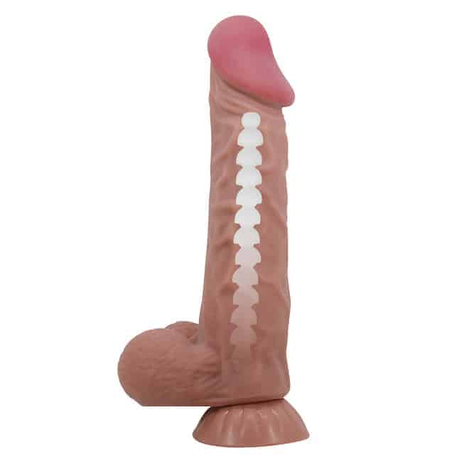 Baile Sliding Skin Dildo 24cm Da Trượt Thực Tế