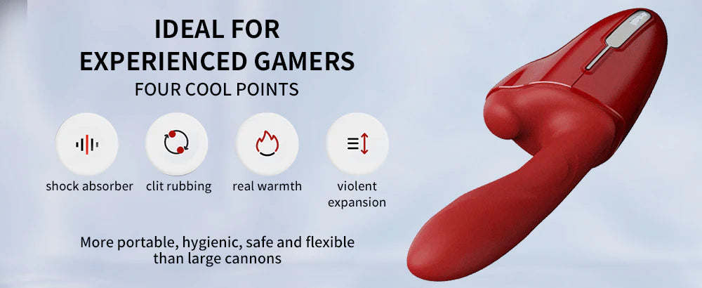 Dildo Tự Đẩy Nóng Rung Kép Phụ Nữ Hot Sale Đỉnh Cao