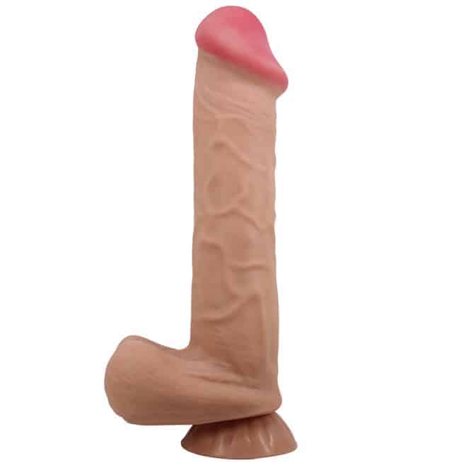Fallo Baile Sliding Skin 26cm Nâu Uốn Cong Thực Tế Lớn