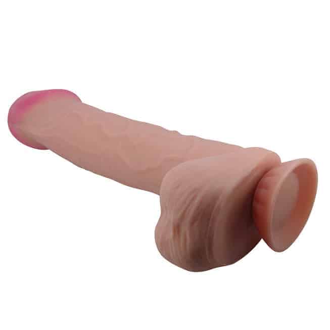 Fallo Baile Sliding Skin 26cm Nâu Uốn Cong Thực Tế Lớn