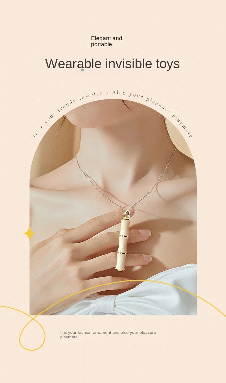 Svakom Bamboo Necklace Egg Clit Giấu Kín Mạnh Mẽ