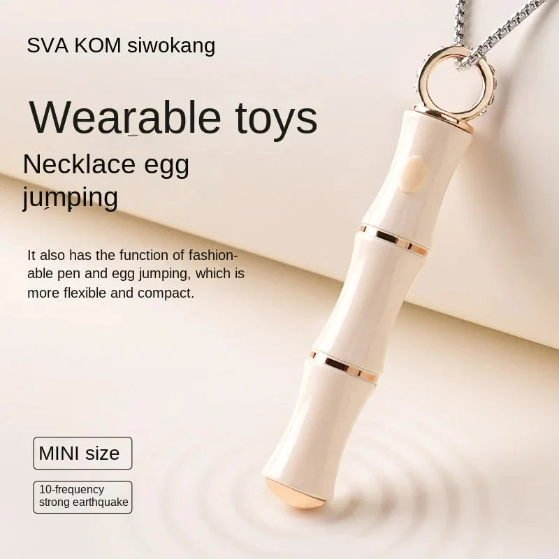 Svakom Bamboo necklace egg clitoris giấu kín mạnh