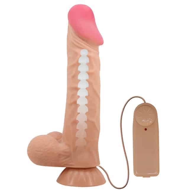 Baile Sliding Skin Dildo 24cm Da Động Vibro