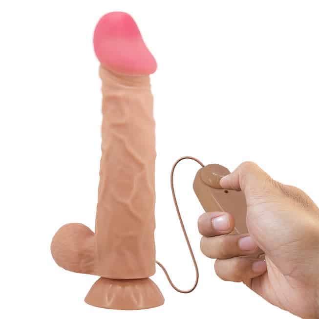 Baile Sliding Skin Dildo 24cm Da Động Vibro