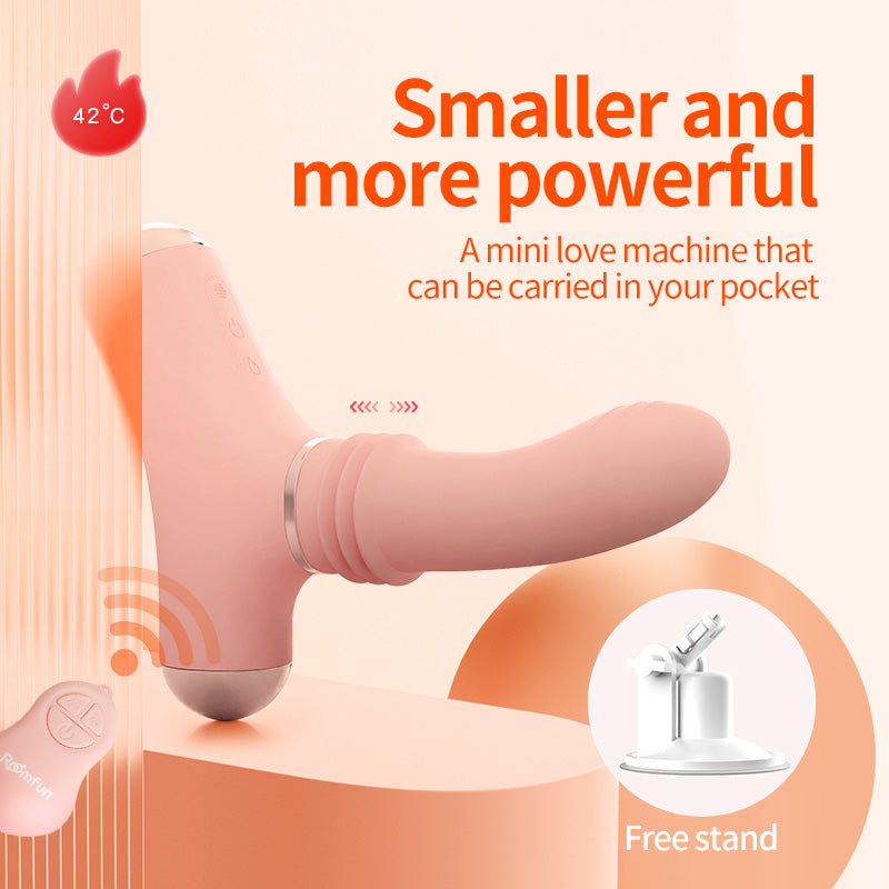 ROOMFUN Vibrator Quay Rung Nóng App Siêu Mạnh Tột Độ