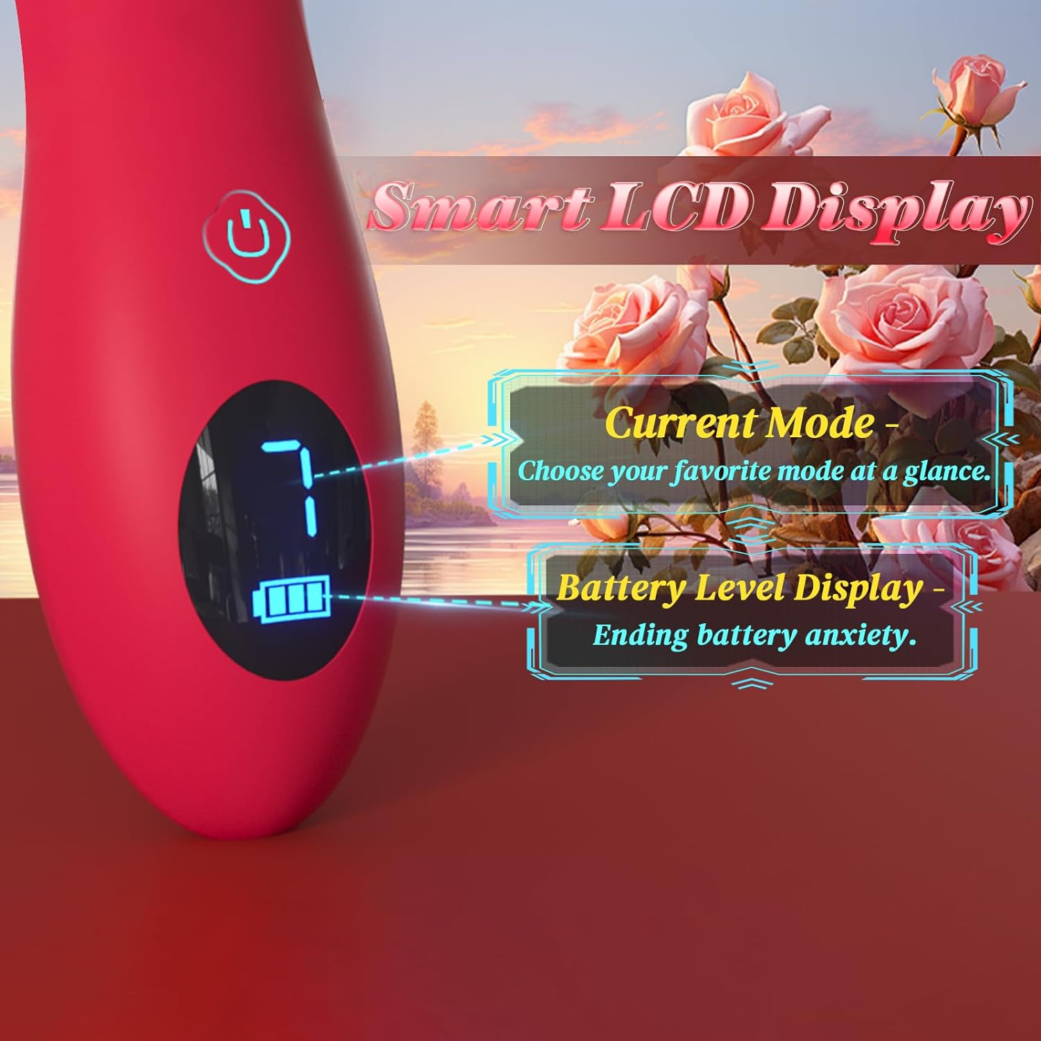 HGOD Rose tapping rung 2024 G-spot mút sướng điên