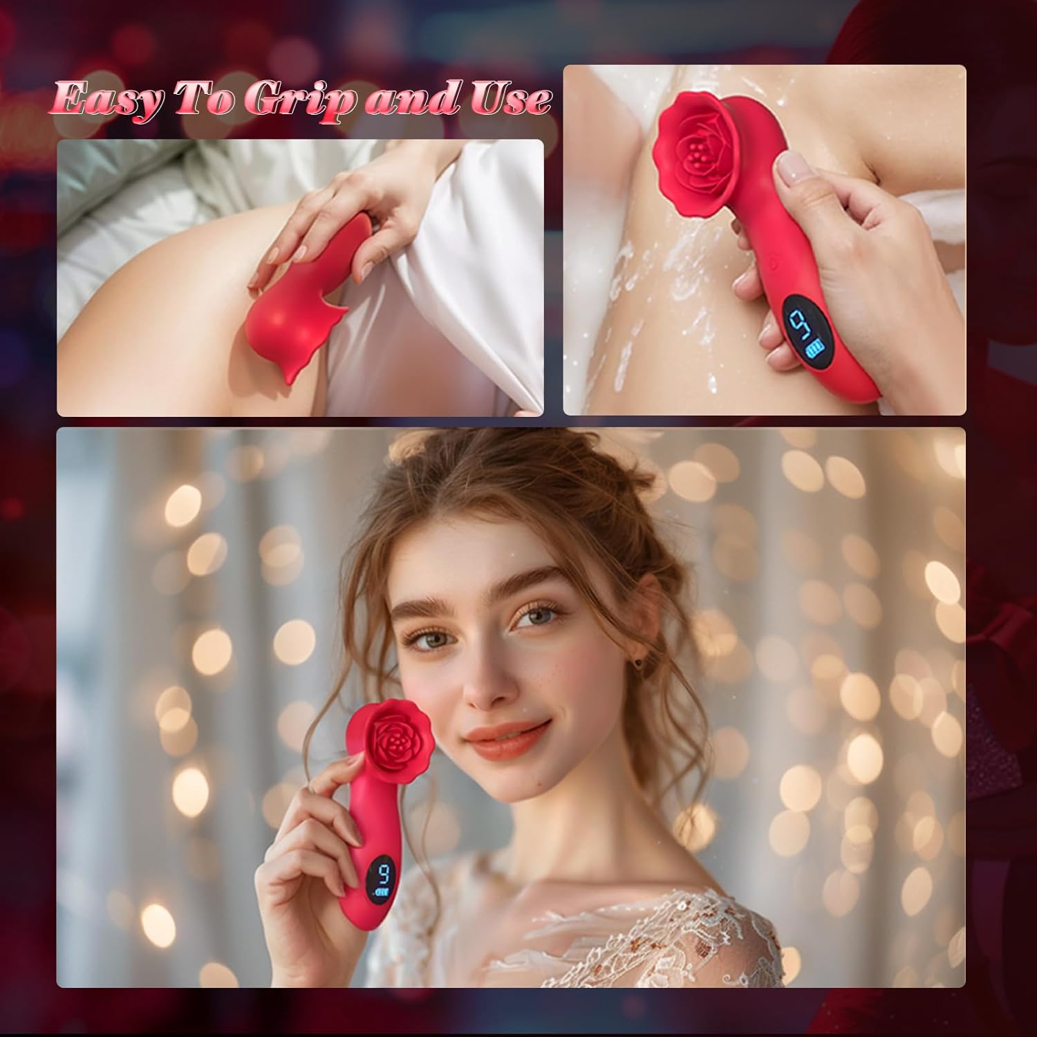 HGOD Rose tapping rung 2024 G-spot mút sướng điên
