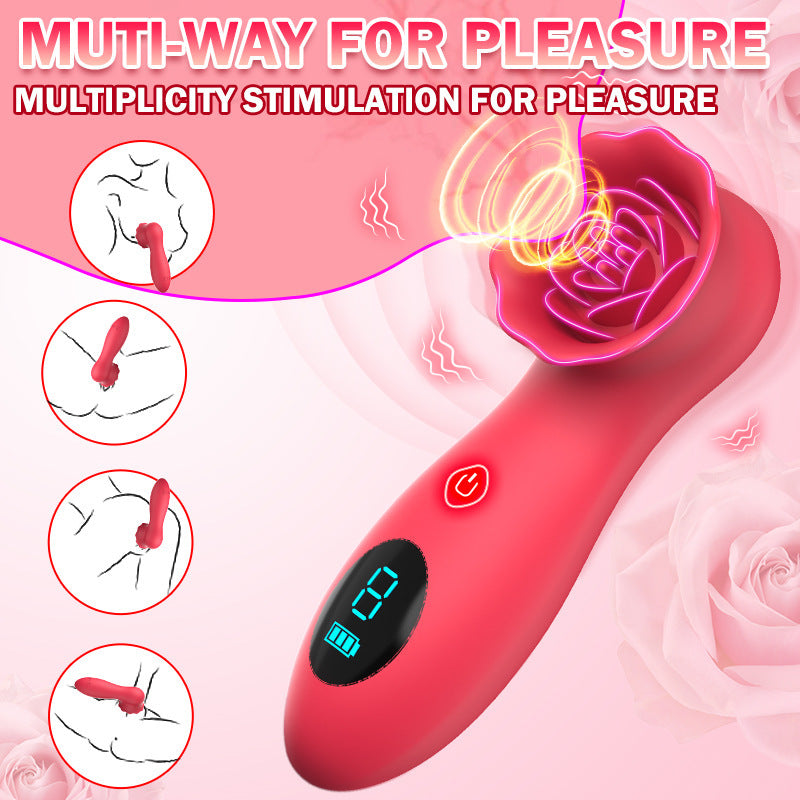 HGOD Rose tapping rung 2024 G-spot mút sướng điên