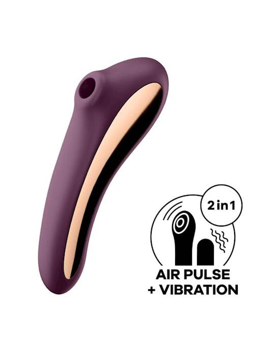 Satisfyer Dual Kiss Air Pulse G-Spot Siêu Đa Năng