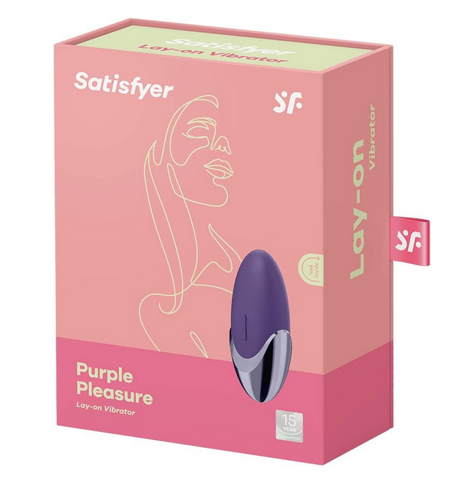 Satisfyer Purple Pleasure Lưỡi Rung Âm Hạch Mạnh