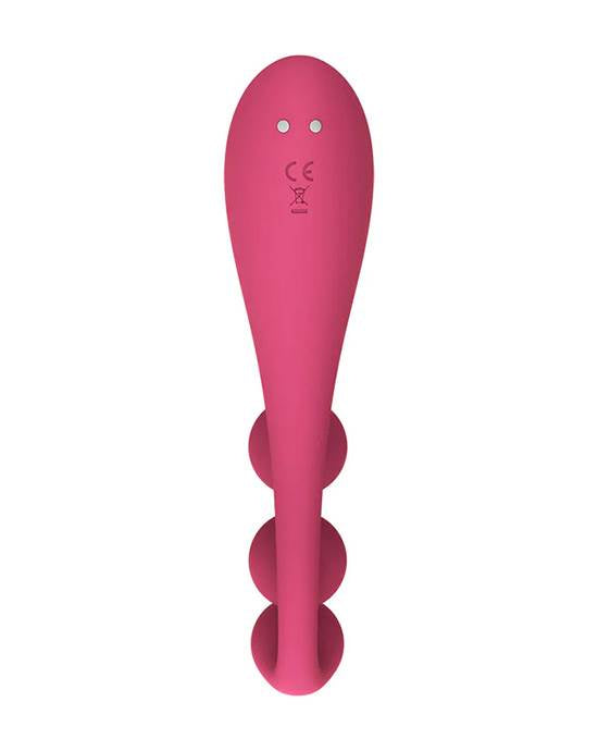 Satisfyer Tri Ball Rung Đa Điểm Hồng