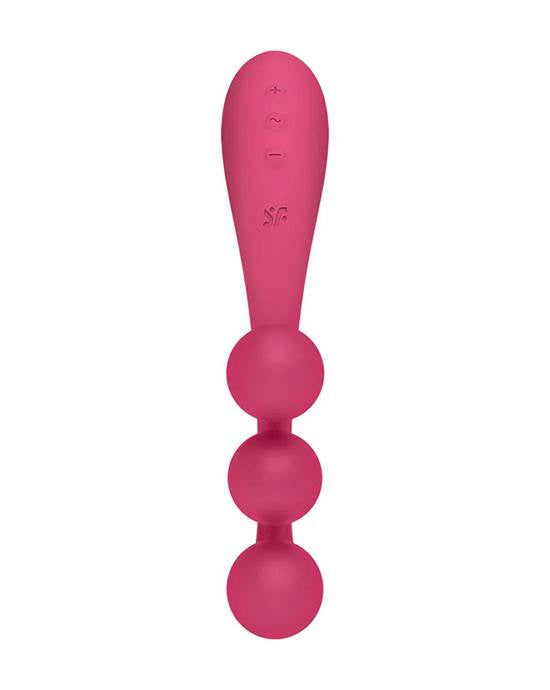 Satisfyer Tri Ball Rung Đa Điểm Hồng