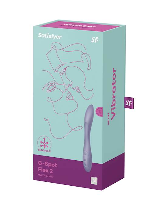 Satisfyer G-Spot Flex2 19cm Thỏ Linh Hoạt Rung