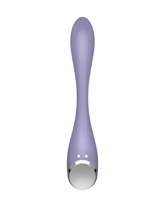 Satisfyer G-Spot Flex 5 App Tím Xăng 7.7" Linh Hoạt Sướng