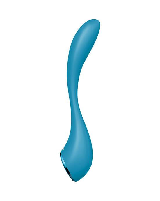Satisfyer G-Spot Flex 5 App Tím Xăng 7.7" Linh Hoạt Sướng