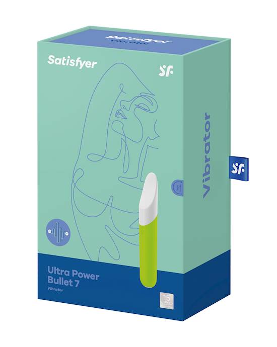 Satisfyer Bullet 7 Xanh Vàng 5.3 Inch