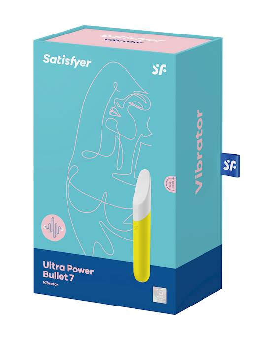 Satisfyer Bullet 7 Xanh Vàng 5.3 Inch