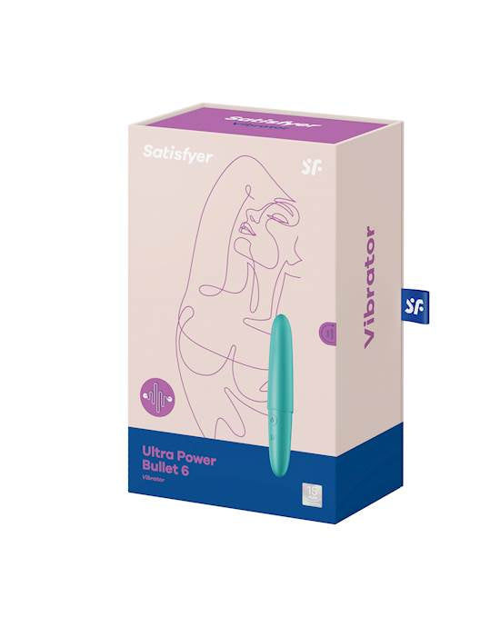 Satisfyer Bullet 6 Xanh Tím 13cm Mạnh Nhỏ